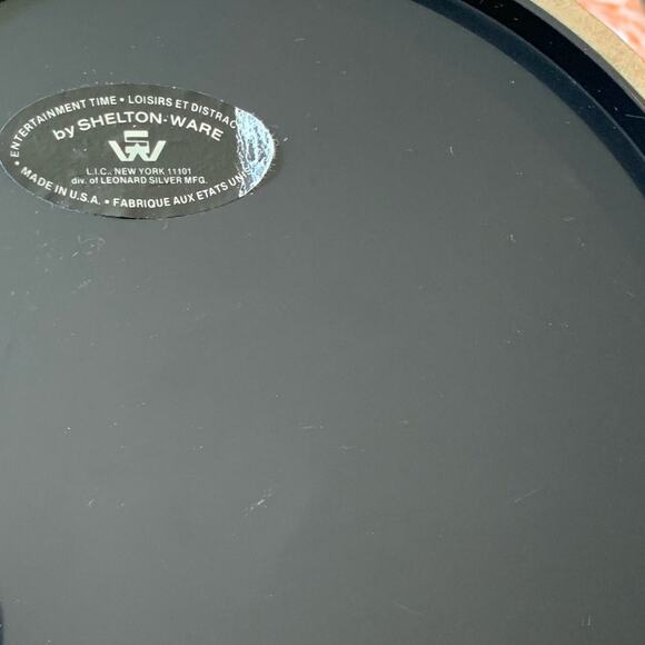 Vintage Insulated Ice Bucket Shelton-Ware/Leonard Silver Co. Ultrasuede NY Tan - Picture 7 of 9